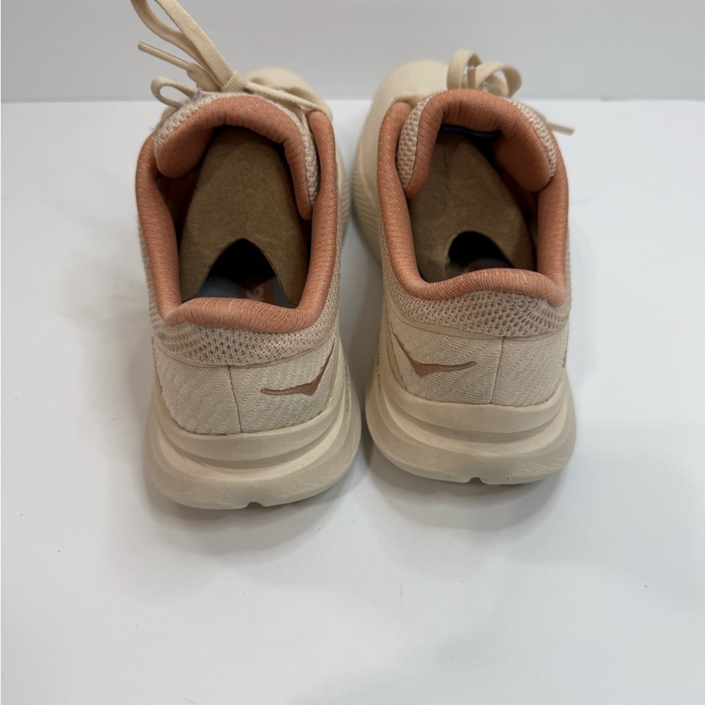 Hoka Solimar Women's Beige and Peach Athletic Shoes - Picture 4 of 10